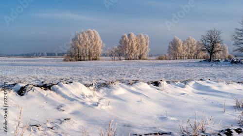 Zima na Podlasiu, Polska