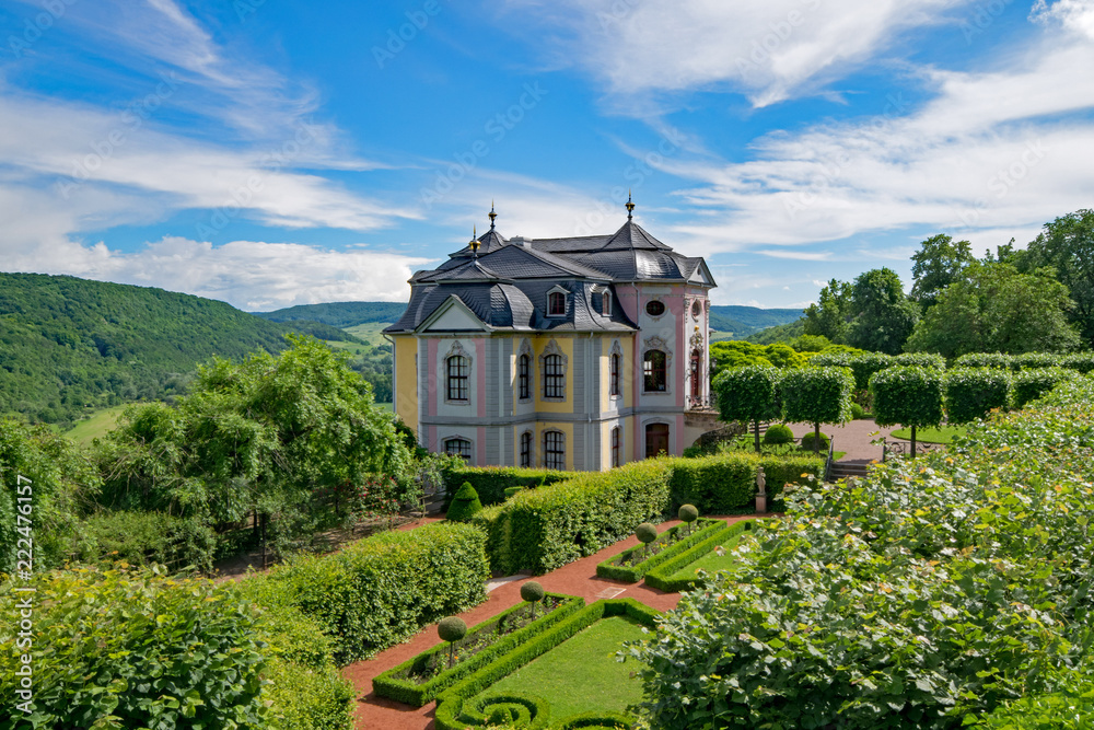Rokokoschloss Dornburg, Dornburg-Camburg, Thüringen, Deutschland