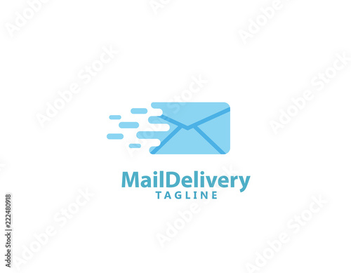 Mail delivery logo