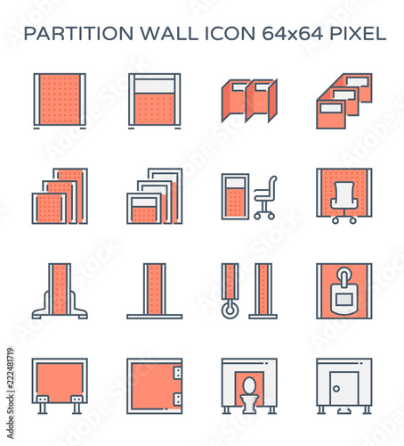 partition wall icon