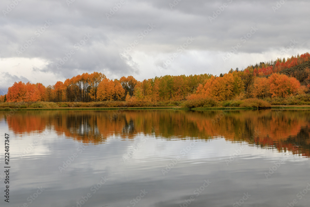 Scenic Autumn Reflection