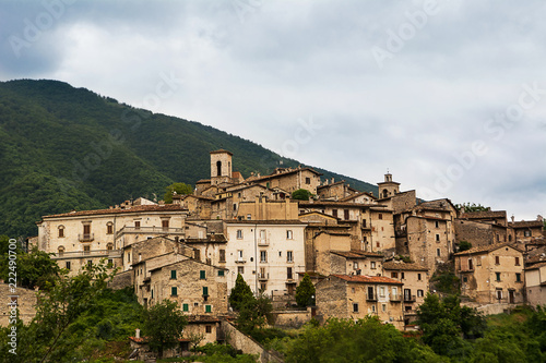 Scanno, a village in the National Park of Abruzzo (Italy)