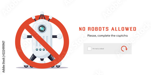 No robots allowed