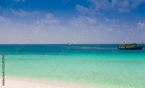 Fototapeta Naklejka Na Ścianę i Meble -  Maldives,  landscape sea