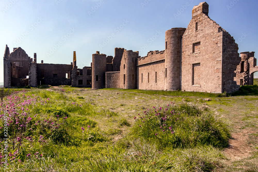 New Slains Castle, Aberdeeshire, Ecosse 