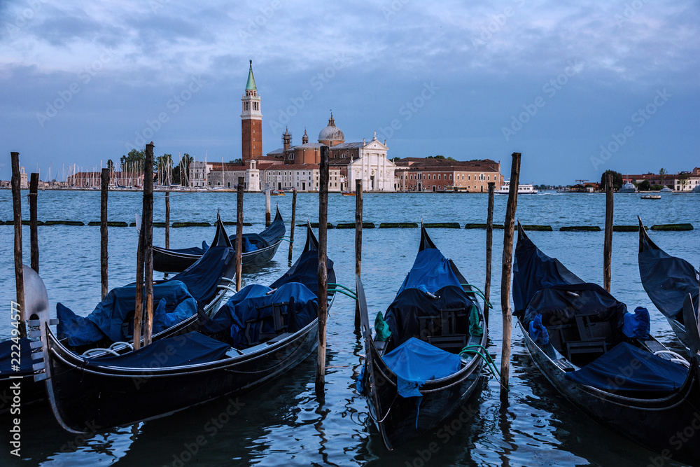 Venice, Italy. Grand canal town view