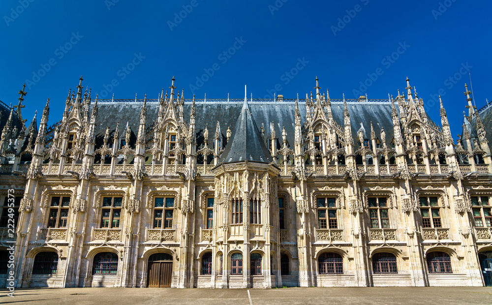 Palace of Justice in Rouen - Normandy, France