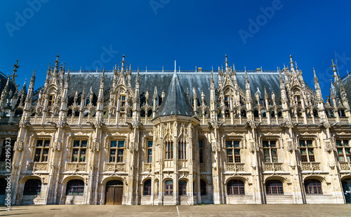 Palace of Justice in Rouen - Normandy, France