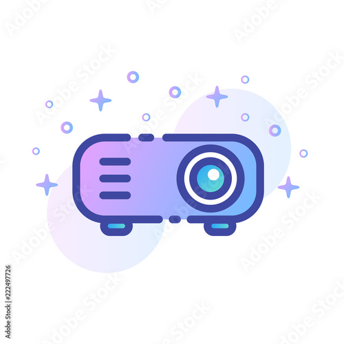 Projector LineColor illustration