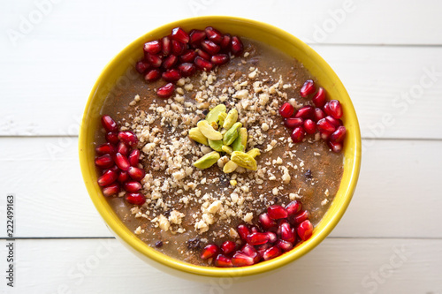 traditional dessert Ashura or noah's pudding photo