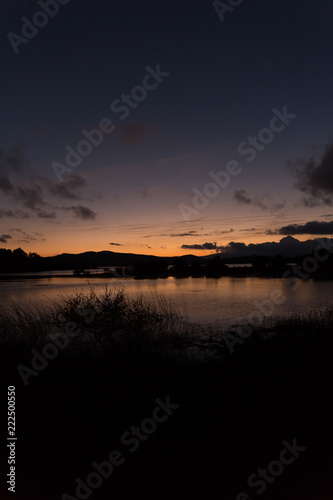 Sunset over the marsh