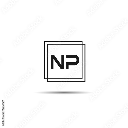 Initial Letter NP Logo Template Design Free Download Initial Letter NP Logo Template Design - GFXLoad