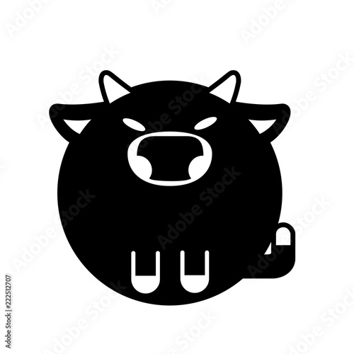 Bull Solid illustration