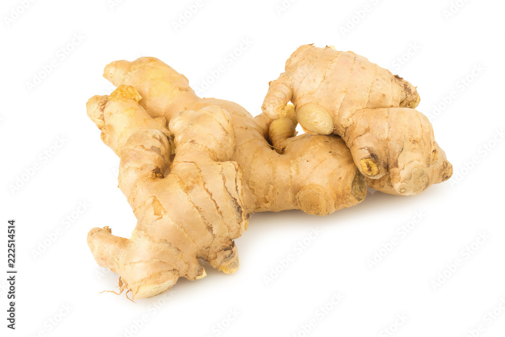 ginger isolated on white background ginger isolated on white background