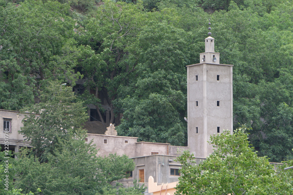Fototapeta premium Mosque in the High Atlas mountains