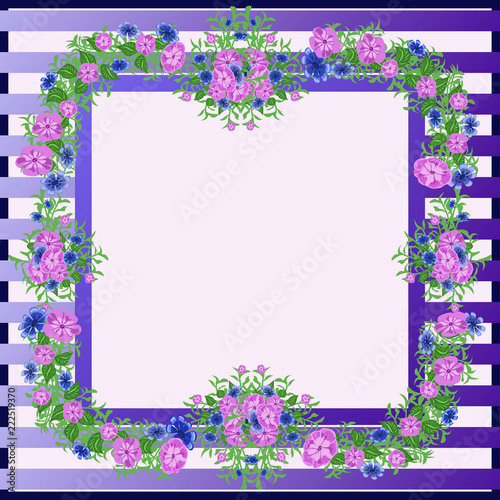 frame with flowers © TatiSoroka