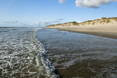 beautiful west coast of denmark, europe photo