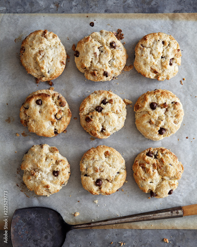 Chocolate Walnut Scones