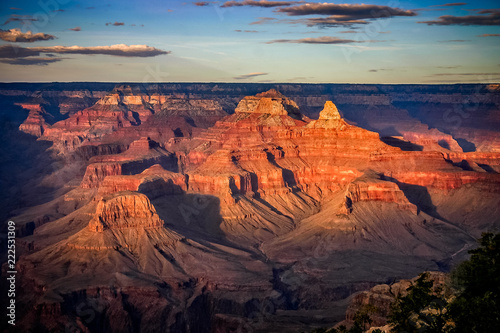 Grand Canyon sunset taken at the Grand Canyon, Arizona, USA on 31 October 2008 © Nigel