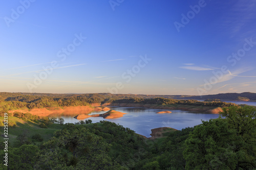 Afternoon view of the beautiful Don Pedro Reservoir
