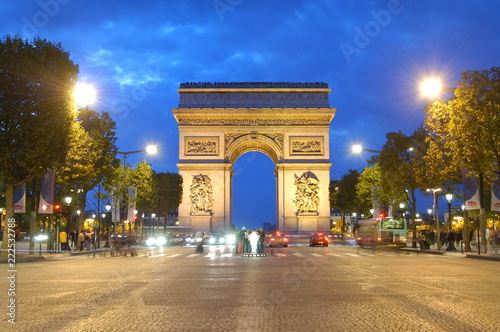 Arc de Triomphe, Paris, France