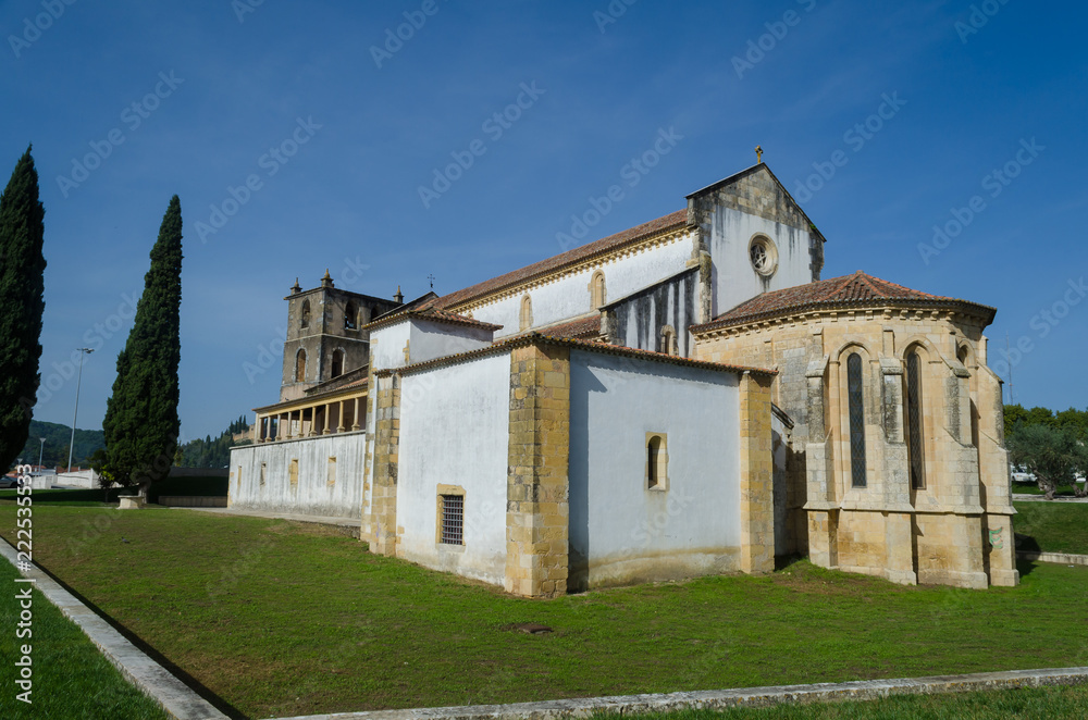 Iglesia de Santa Maria do Olival, Tomar. Centro de Portugal.