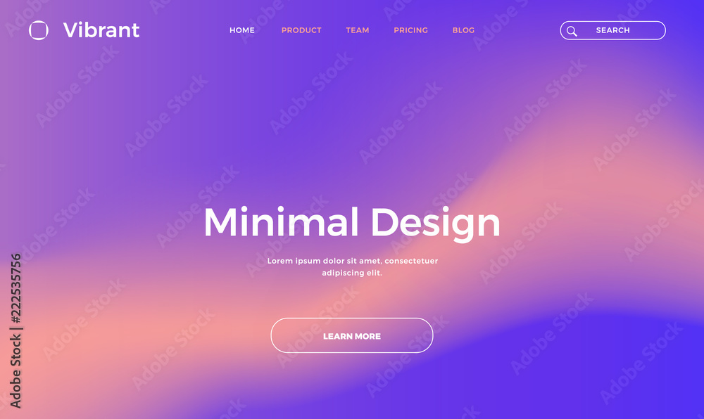 Vibrant gradient background Vibrant gradient background
