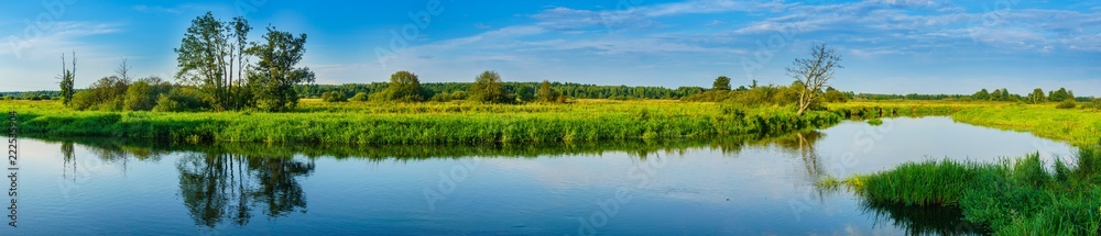 The river in Belarus