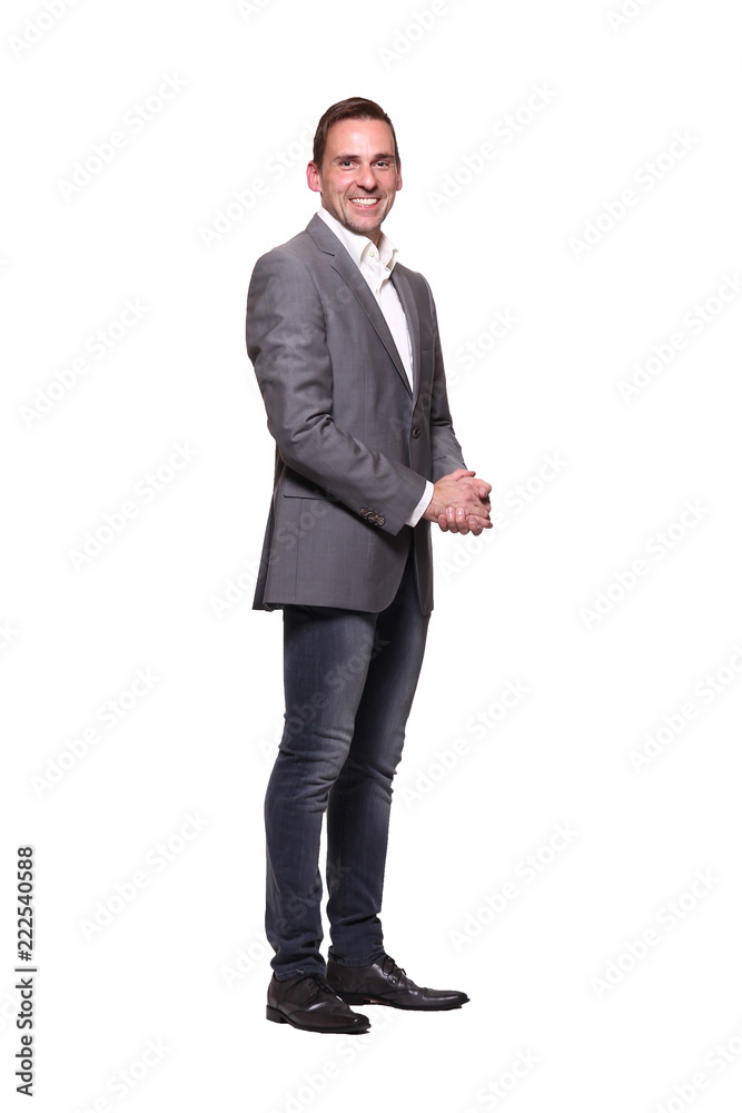 Full body caucasian man Full body caucasian man