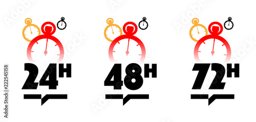 Livraison en 24h, 48h et 72 h chrono