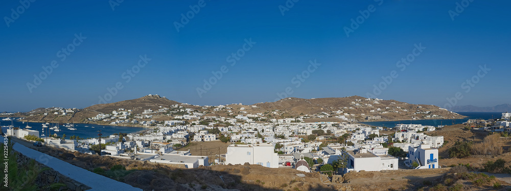 Ornos village - Mykonos island - Aegean sea - Greece