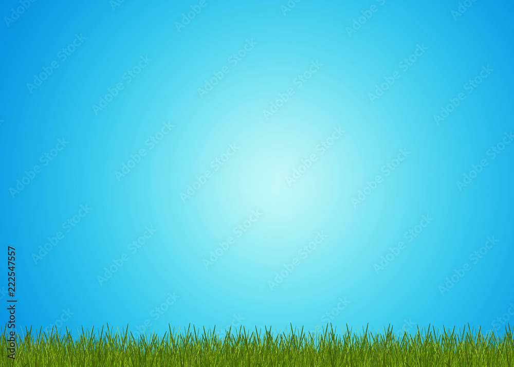 green grass background meadow lawn 3d-illustration