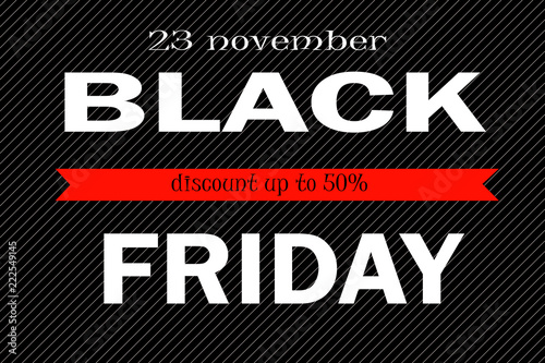 Illustration of Black Friday discount offers