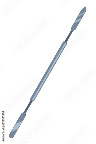Colorful cartoon dental spatula