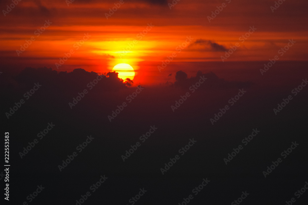red sky sunset red sky sunset