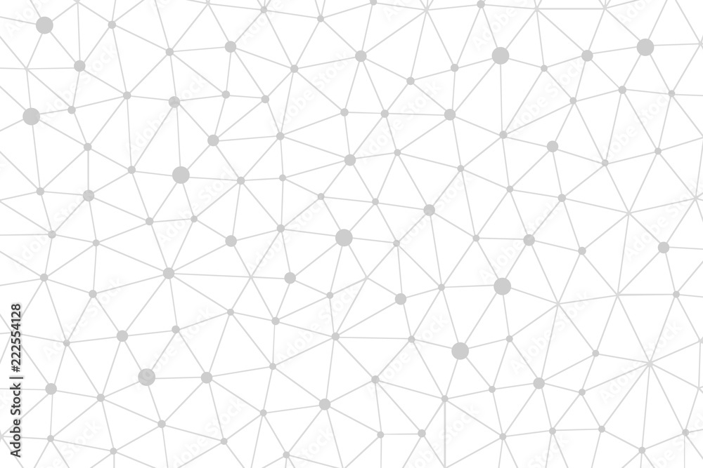 Abstract Gray lines and dots background concept