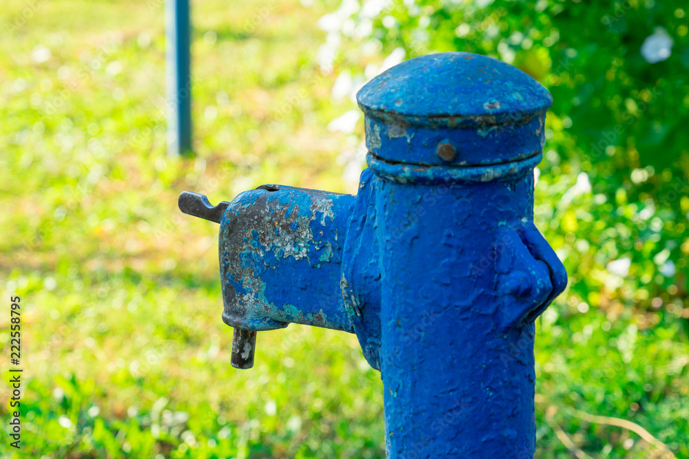 The old water in the abandoned villages of Russia. The old water in the abandoned villages of Russia.