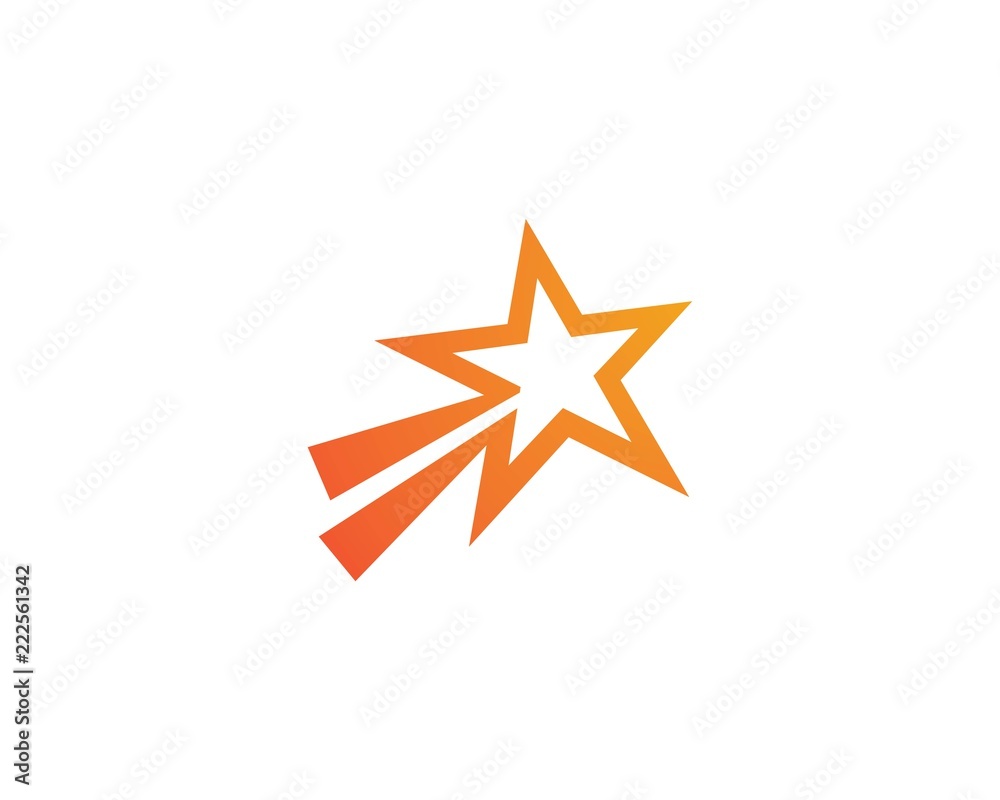 Obraz premium Star Logo Template