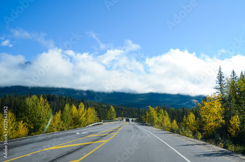 秋のカナディアンロッキー　アイスフィールド・パークウェイ（カナダ・アルバータ州） © tatsuo115