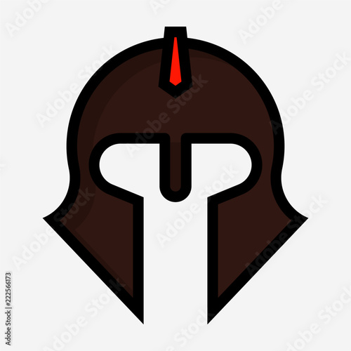 Coloured outline history film pixel perfect vector icon