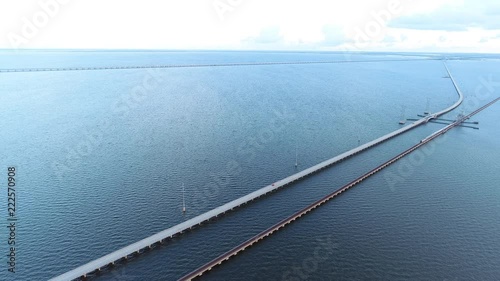 Aerial Lake Pontchartrain New Orleans