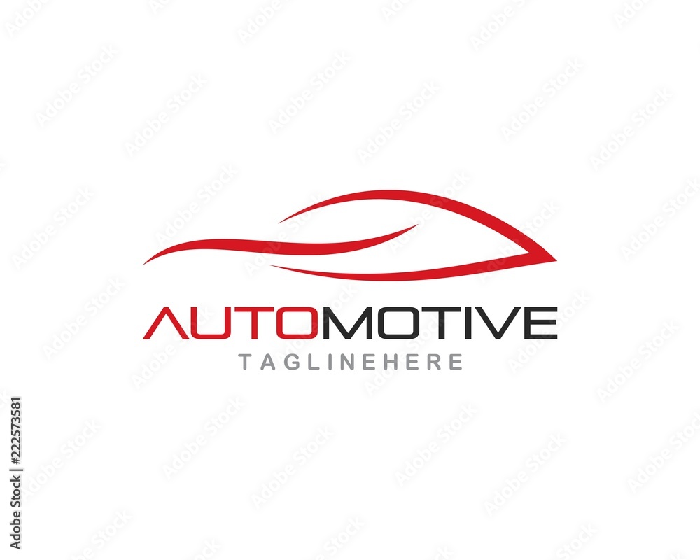 Fototapeta premium Auto car Logo Template