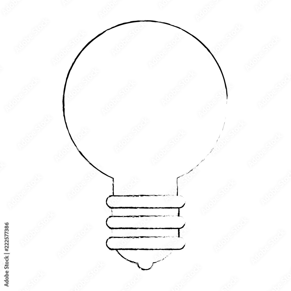 bulb light isolated icon bulb light isolated icon