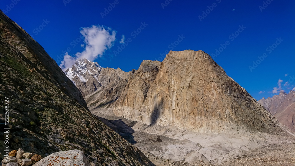 Trango Towers and Baltoro Glacier Karakorum Pakistan