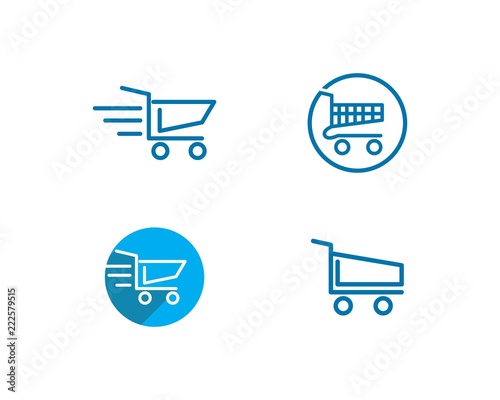 cart shop logo
