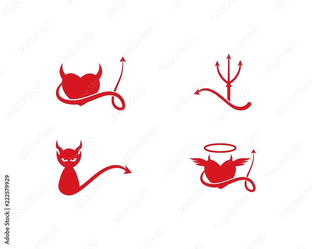 Devil logo vector Devil logo vector