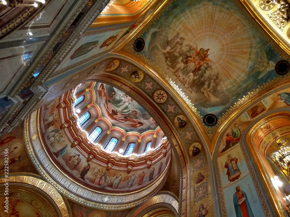 interior of Cathedral of Christ the Saviour