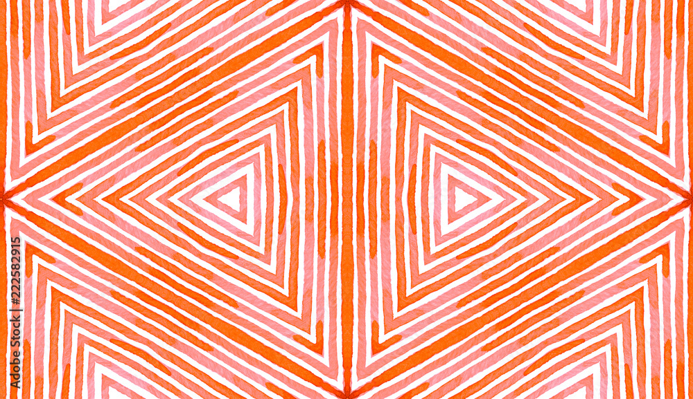 Pink red Geometric Watercolor. Delightful Seamless Pattern. Hand Drawn Stripes. Brush Texture. Amazi Pink red Geometric Watercolor. Delightful Seamless Pattern. Hand Drawn Stripes. Brush Texture. Amazi