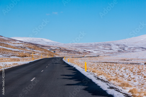 Road in iceland photo