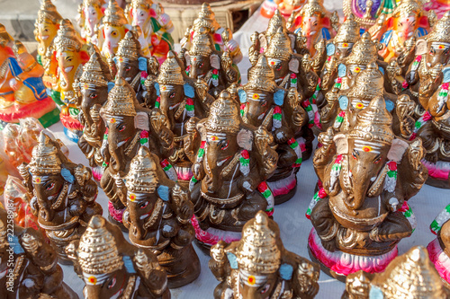 tiny lord colorful ganesha idols for golu Navaratri